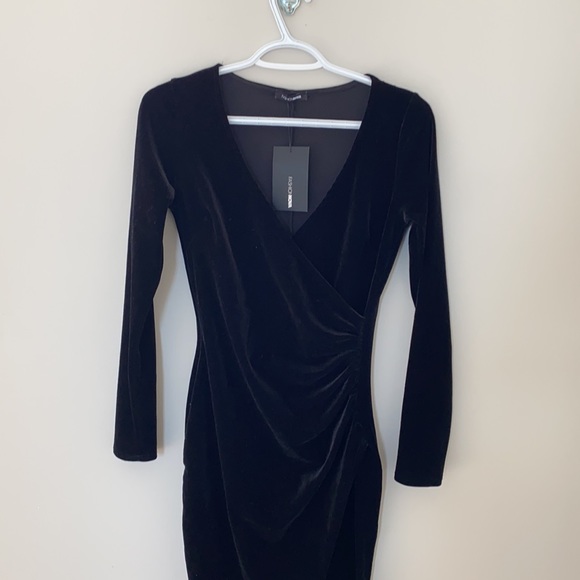 Black Night Maxi Dress, size small/ Prom/ Wedding - Picture 2 of 4